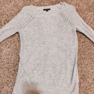 American eagle grey sweater